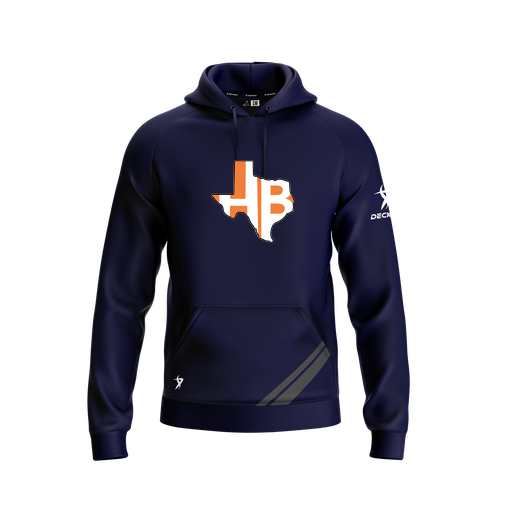 [FOLHSMNV-YXS-LOGO1] Decker Summit Hoodie (Youth XS, Navy, Logo 1)