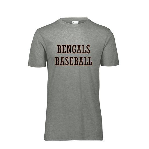 [FTSCUBGY-YS-LOGO3] Decker Youth Tri-Blend T-Shirt - Short Sleeve (Youth S, Gray, Logo 3)