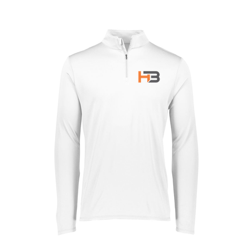 [FTLQFLWH-FAXS-LOGO2] Decker Women's Flex-Lite 1/4 Zip Shirt (Female Adult XS, White, Logo 2)