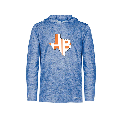 [FOLHCGRY-AS-LOGO1] Decker Men's Charge Hoodie (Adult S, Royal, Logo 1)