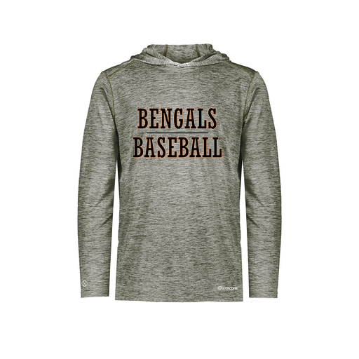 [FOLHCGGY-AS-LOGO3] Decker Men's Charge Hoodie (Adult S, Gray, Logo 3)