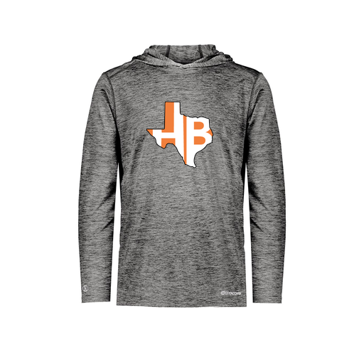 [FOLHCGBK-YS-LOGO1] Decker Youth Charge Hoodie (Youth S, Black, Logo 1)